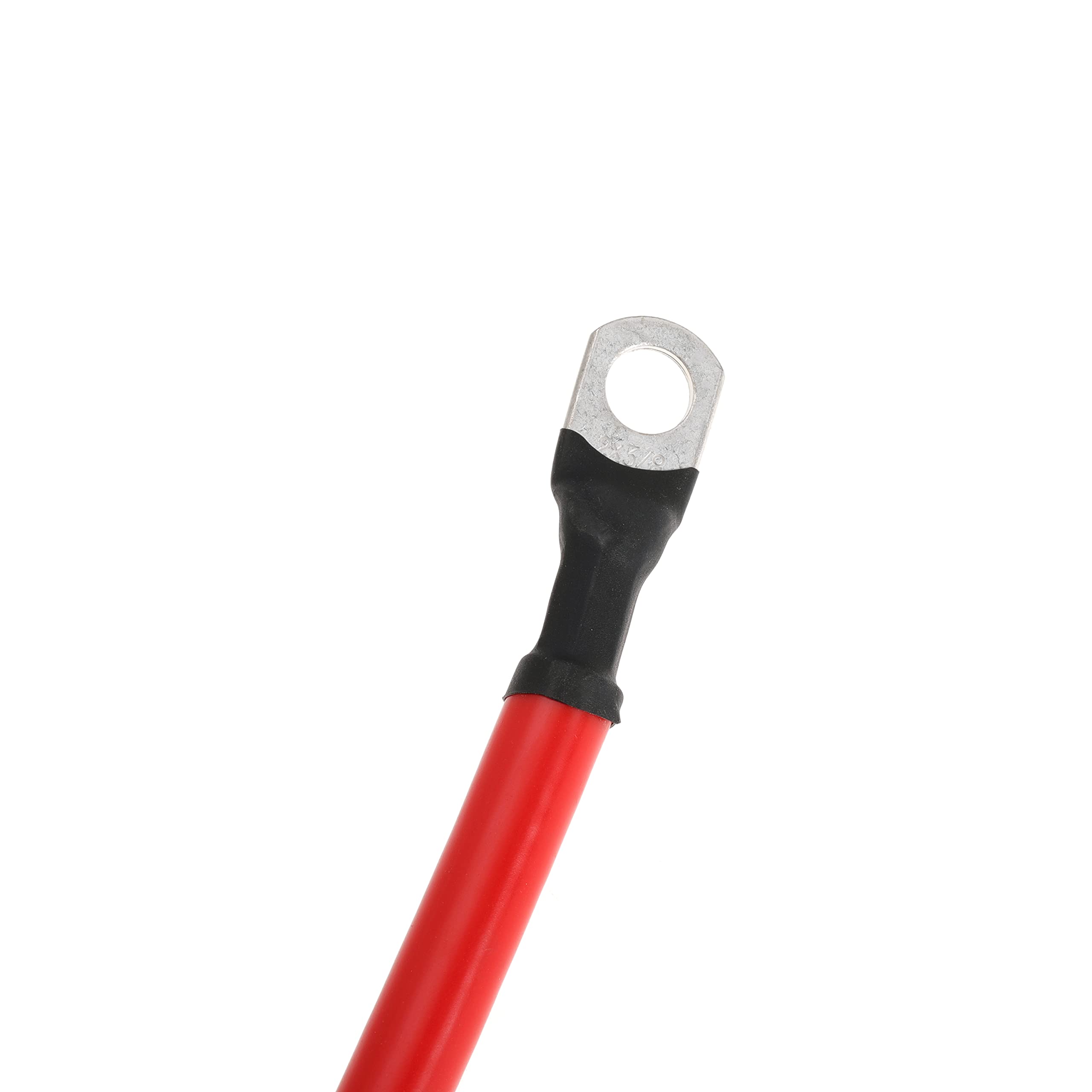 2 AWG Battery Cable Set Pure Copper Inverter Cables 7FT for Solar Marine Boat RV Car Motorcycle 2pcs with 3/8 in Lugs - View 9 of 9