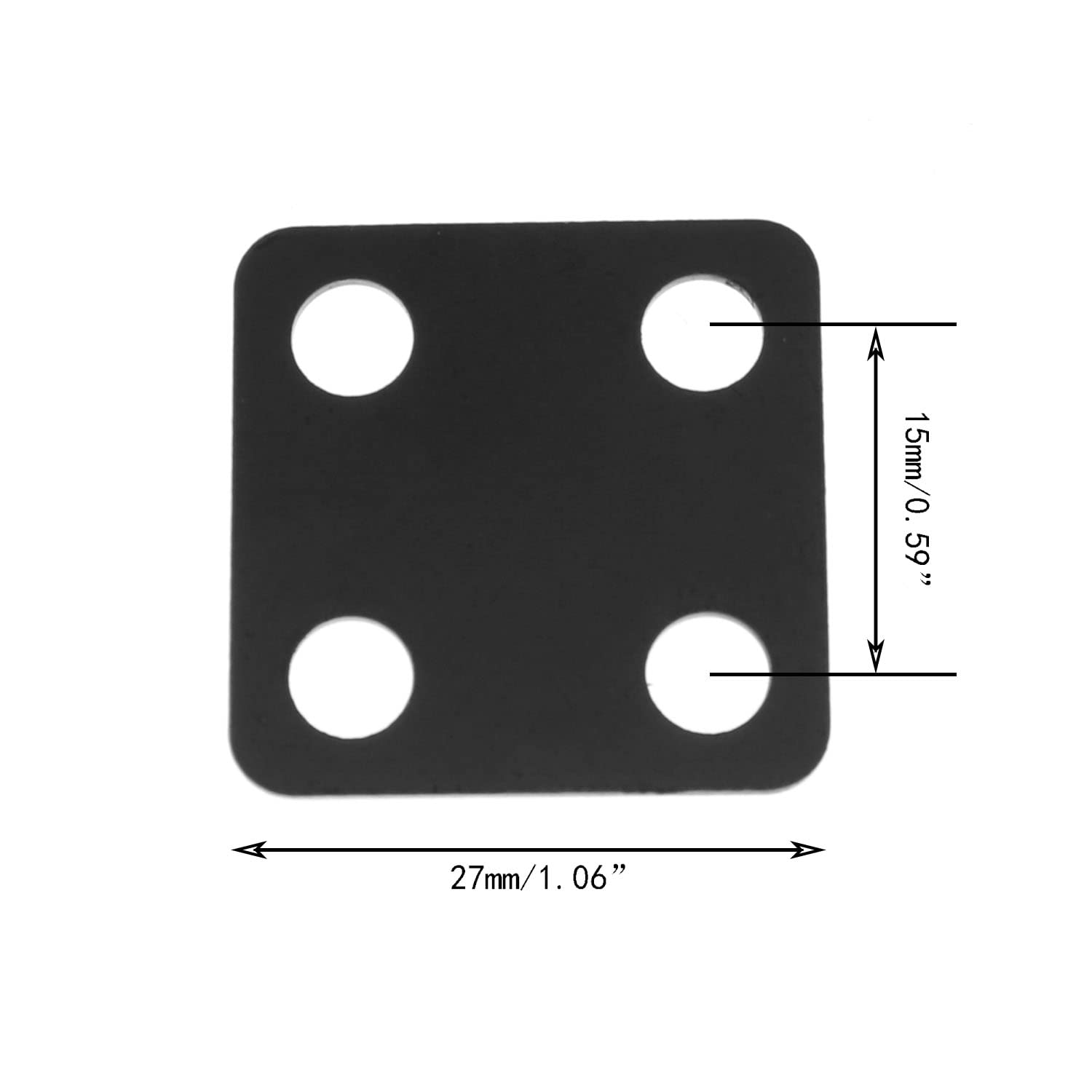 Maxmoral 2PCS Four Fan Mounting Rack PCI Slot Bracket for Graphics Card Cooling with Speed Control Airflow Support for 12cm 14cm Fans - View 3 of 5