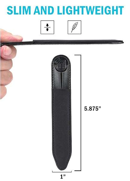 Nakedcellphone Universal Stylus Holder for Samsung Galaxy S-Pen & Z Fold Series - Nakedcellphone Sleeve Case - View 6 of 9