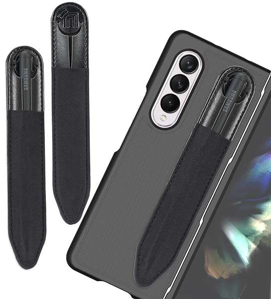 Nakedcellphone Universal Stylus Holder for Samsung Galaxy S-Pen & Z Fold Series - Nakedcellphone Sleeve Case - View 9 of 9