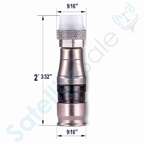 SatelliteSale SatelliteSale Weather-Seal F-Type Connectors for RG-11 Coax Cables - Pack of 10 Indoor/Outdoor Fittings - View 6 of 8