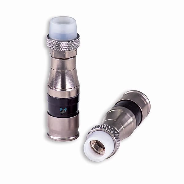 SatelliteSale SatelliteSale Weather-Seal F-Type Connectors for RG-11 Coax Cables - Pack of 10 Indoor/Outdoor Fittings - View 2 of 8