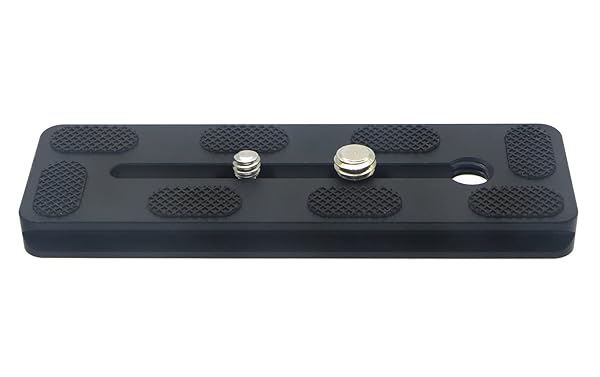 HITHUT Buy HITHUT 120mm Quick Release QR Plate for Tripods - Arca Swiss Compatible DSLR Mount - View 4 of 6