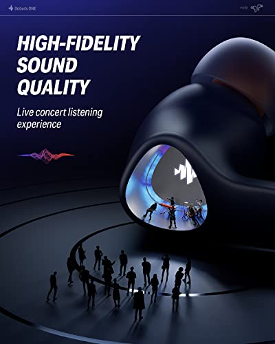Donner Donner Wireless Earbuds: Noise Cancelling Bluetooth 5.2, 32H Playtime, Custom EQ & Fast Charging - Dobuds ONE in Blue - View 4 of 11