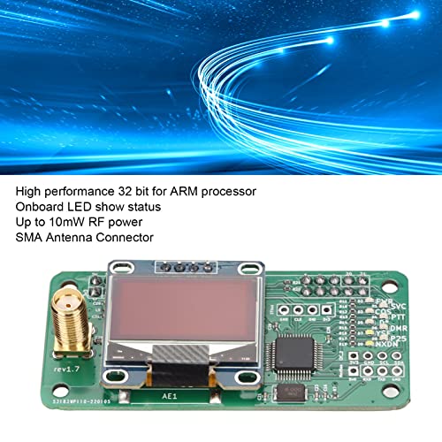 Hilitand UHF VHF UV MMDVM Hotspot Module Kit with SMA Interface and LED Display Antenna for Enhanced Connectivity - View 3 of 9