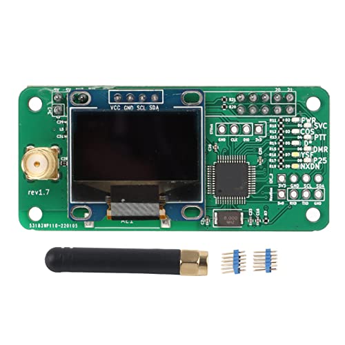 UHF VHF UV MMDVM Hotspot Module Kit with SMA Interface and LED Display Antenna for Enhanced Connectivity
