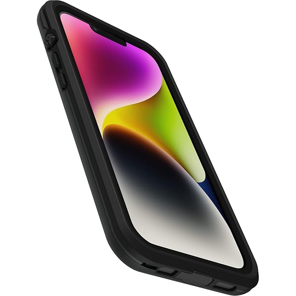 OtterBox OtterBox Fre Case for iPhone 14 Plus Waterproof Shockproof Slim Design with Built in Screen Protector Military Standard Black - View 6 of 7