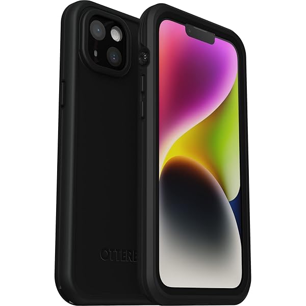 OtterBox OtterBox Fre Case for iPhone 14 Plus Waterproof Shockproof Slim Design with Built in Screen Protector Military Standard Black - View 3 of 7