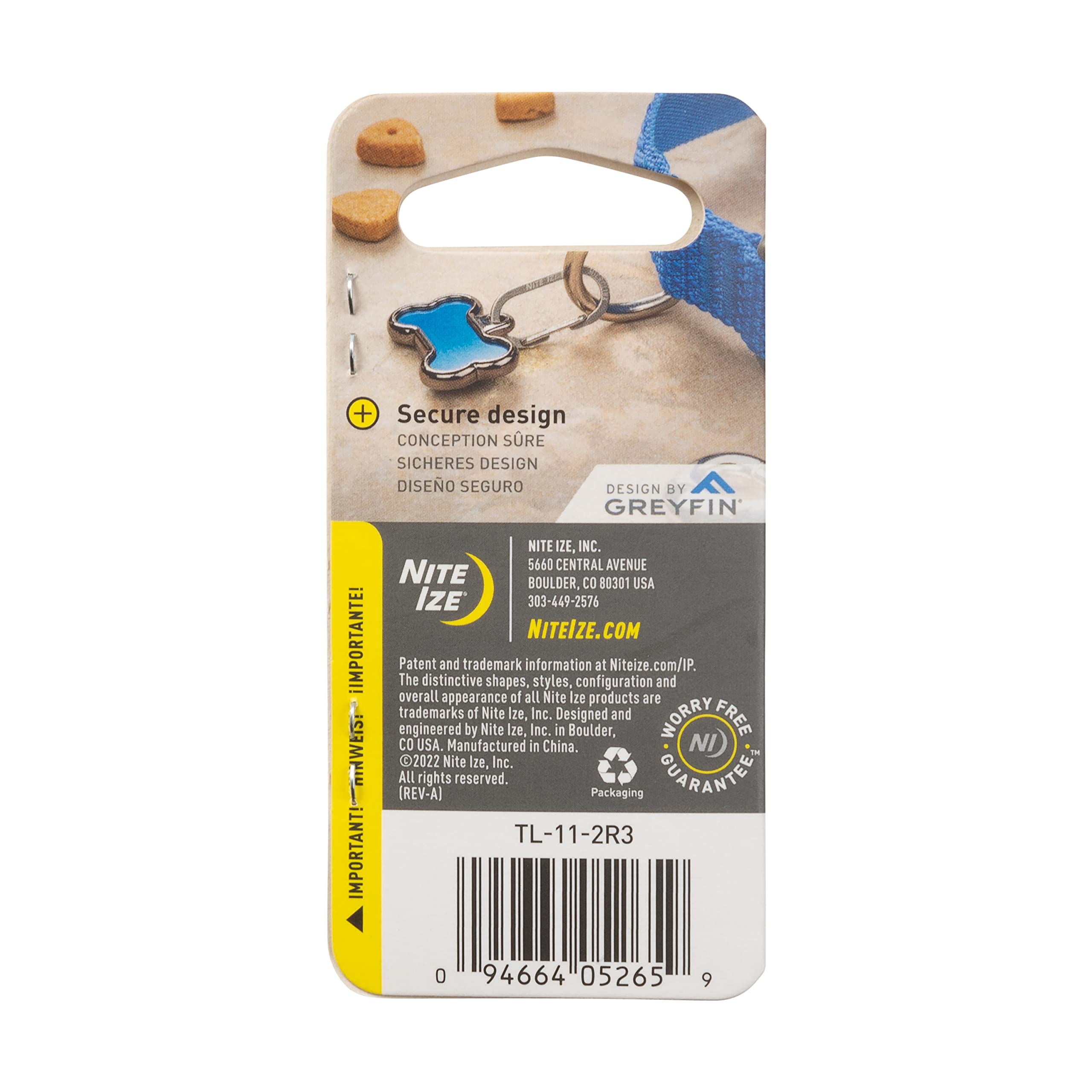 Nite Ize Nite Ize MicroLink Pet Tag Carabiner Stainless Steel Clip for Cats and Dogs 2 Count Pack of 1 - View 9 of 9