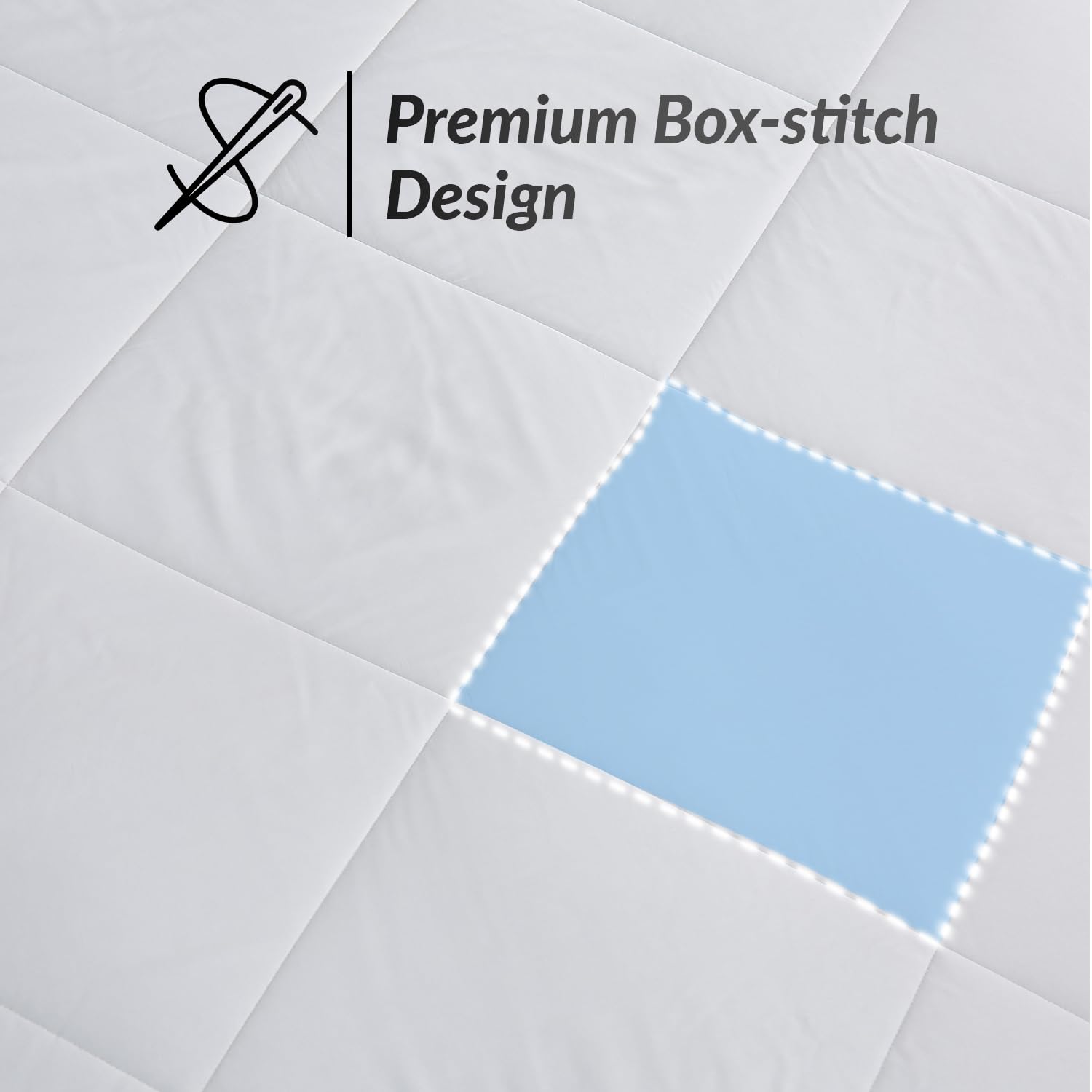 The Coldest Water Coldest Comforter Set All Seasons Down Alternative Duvet 100% Viscose Bamboo Easy Wash Breathable Lightweight Cozy Luxury Feel - View 3 of 9