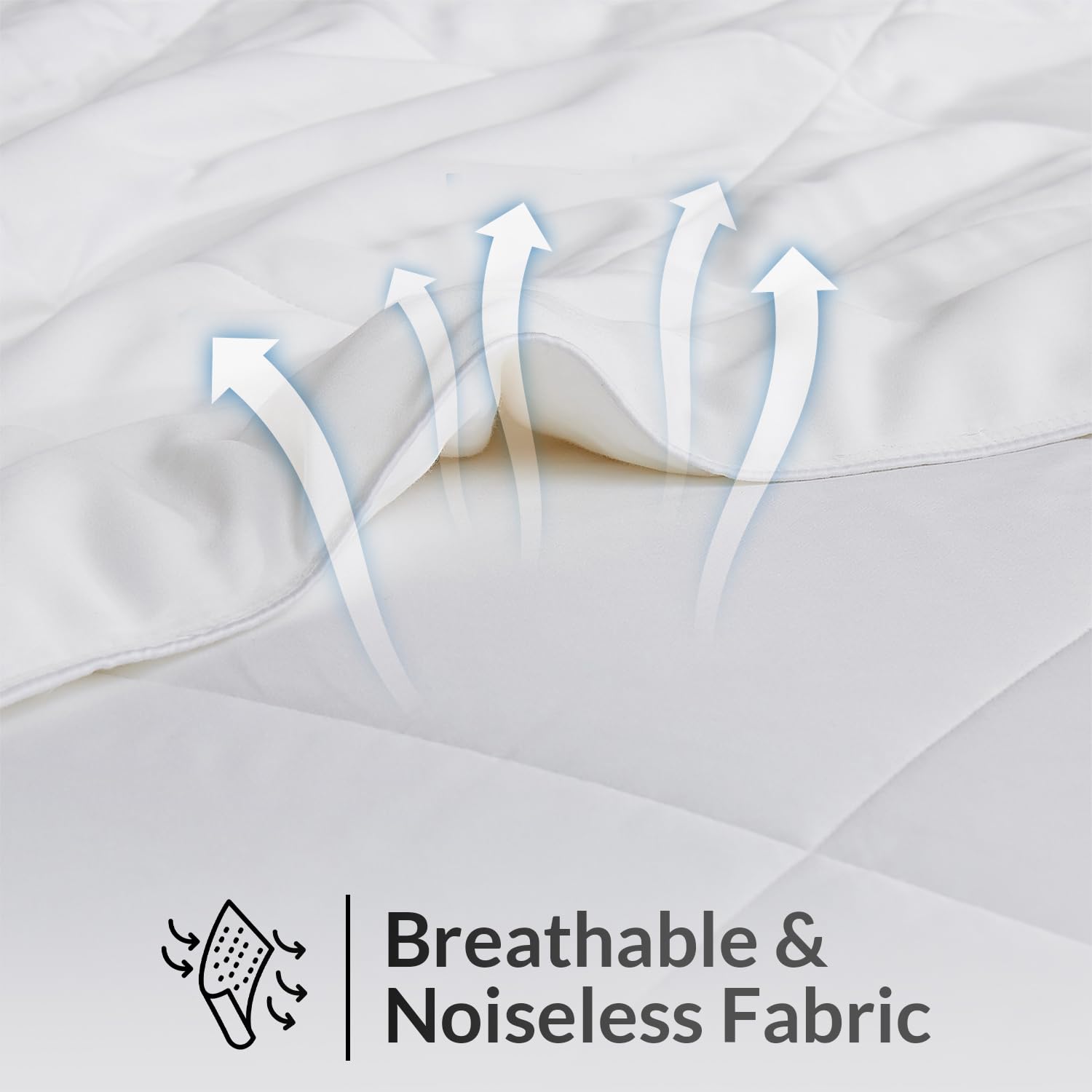 The Coldest Water Coldest Comforter Set All Seasons Down Alternative Duvet 100% Viscose Bamboo Easy Wash Breathable Lightweight Cozy Luxury Feel - View 5 of 9