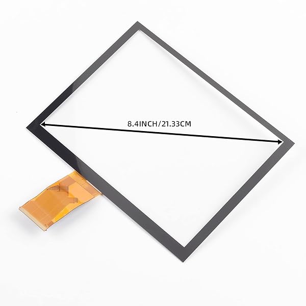 Dasbecan "Dasbecan 8.4" Touch Screen Digitizer for Uconnect Radio - Compatible with Dodge RAM, Durango, Challenger, Jeep, Chrysler 2017-2022" - View 7 of 8