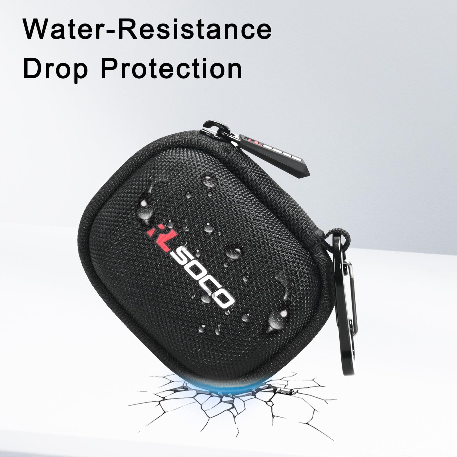 RLSOCO Hard Case and Silicon Cover for Sennheiser Momentum True Wireless 3 Black - View 5 of 7