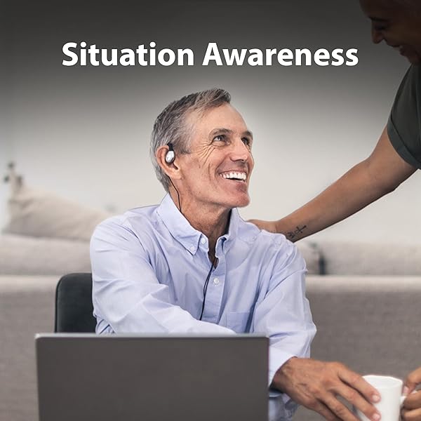 Avantree Avantree Resolve Wired Open-Ear Earbuds with Microphone & Surrounding Awareness - Perfect Fit for Small-Medium Ears - View 3 of 6