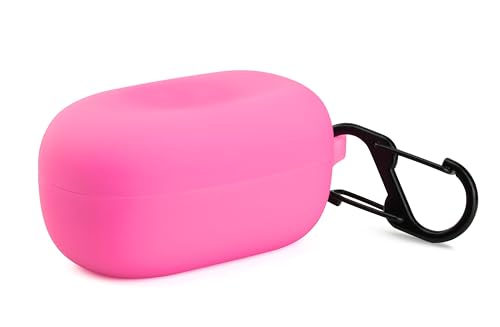 LEFXMOPHY LEFXMOPHY Pink Silicone Case for TOZO A1 Mini Wireless Earbuds - Glow in the Dark Protective Cover - View 4 of 6