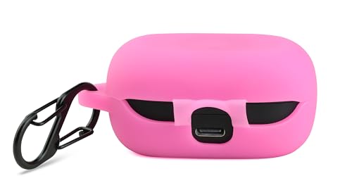 LEFXMOPHY LEFXMOPHY Pink Silicone Case for TOZO A1 Mini Wireless Earbuds - Glow in the Dark Protective Cover - View 5 of 6