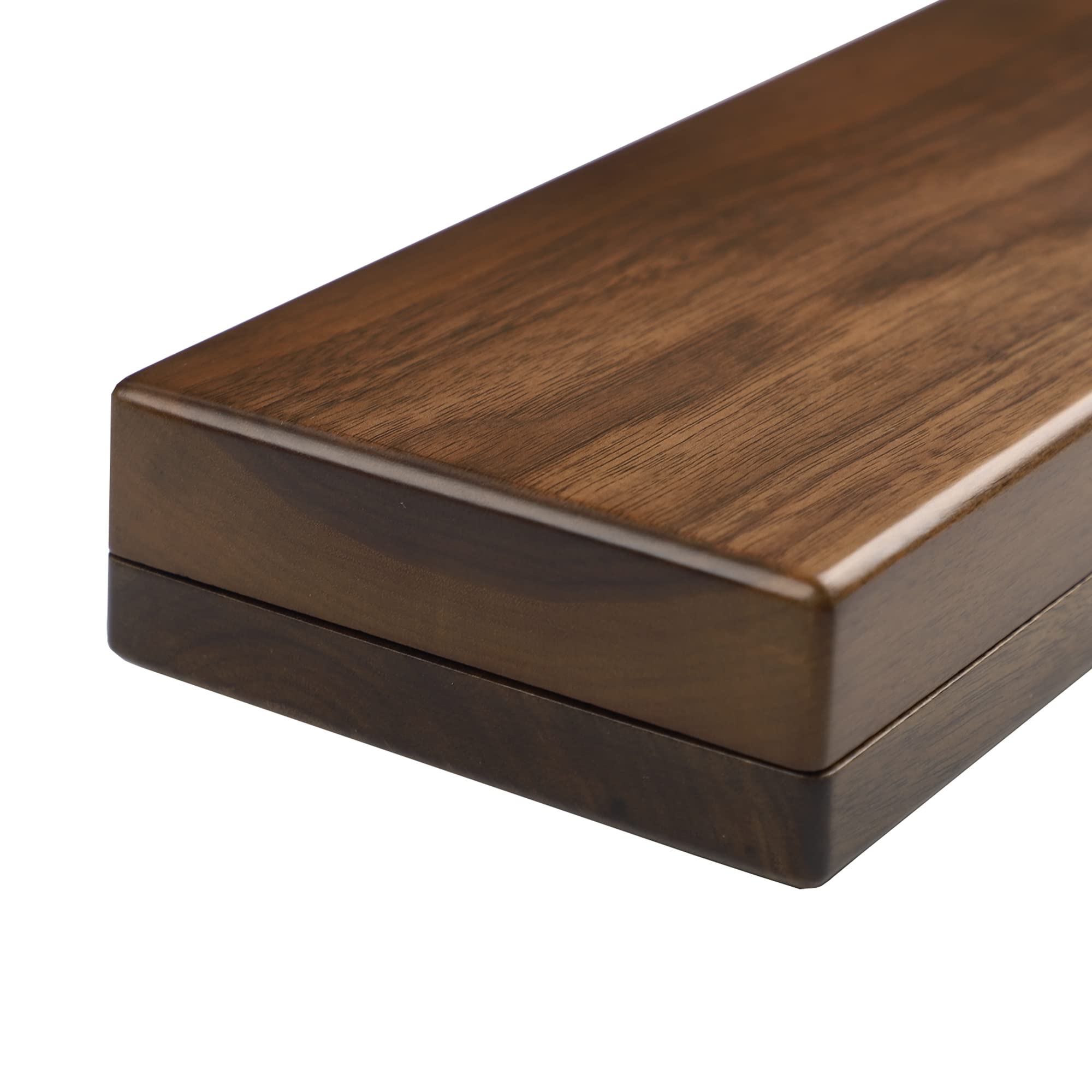 YMDK YMDK Handcraft GH60 Solid Wooden Case for 60% Mini Mechanical Gaming Keyboards Compatible with Poker2 Pok3r Faceu Walnut Box - View 5 of 6