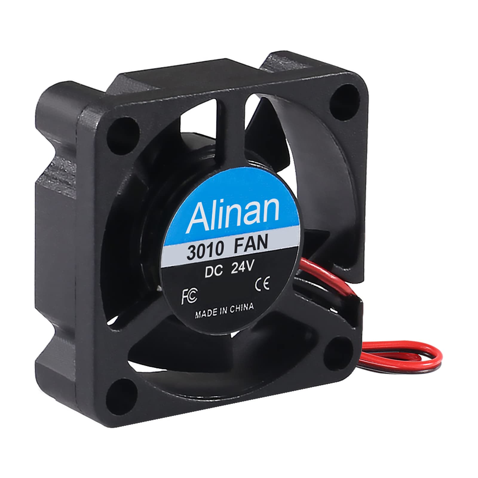 Alinan 6pcs 3010 24V Brushless DC Cooling Fan 30x30x10mm for 3D Printer and Computer Use - View 3 of 7
