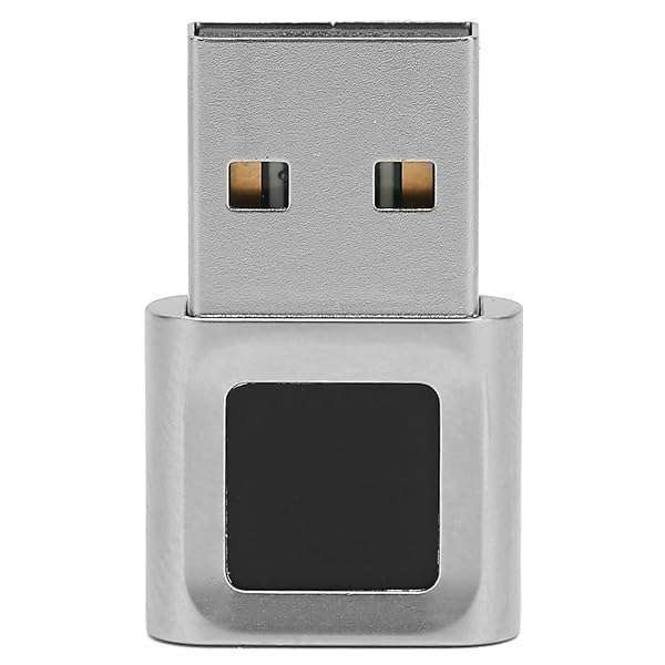 Yoidesu USB Fingerprint Reader Mini Fingerprint Scanner PC Dongle Windows Hello Fingerprint Reader for PC Laptop 360 Degree Touch Speedy Matching Biometric Portable USB Fingerprint Logger for Windows 10/11 - View 11 of 11