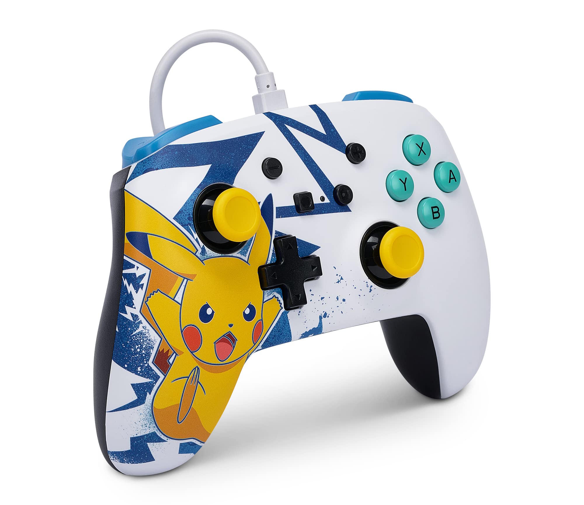 PowerA Enhanced Wired Controller for Nintendo Switch Pikachu High Voltage Gaming Accessory - View 3 of 9