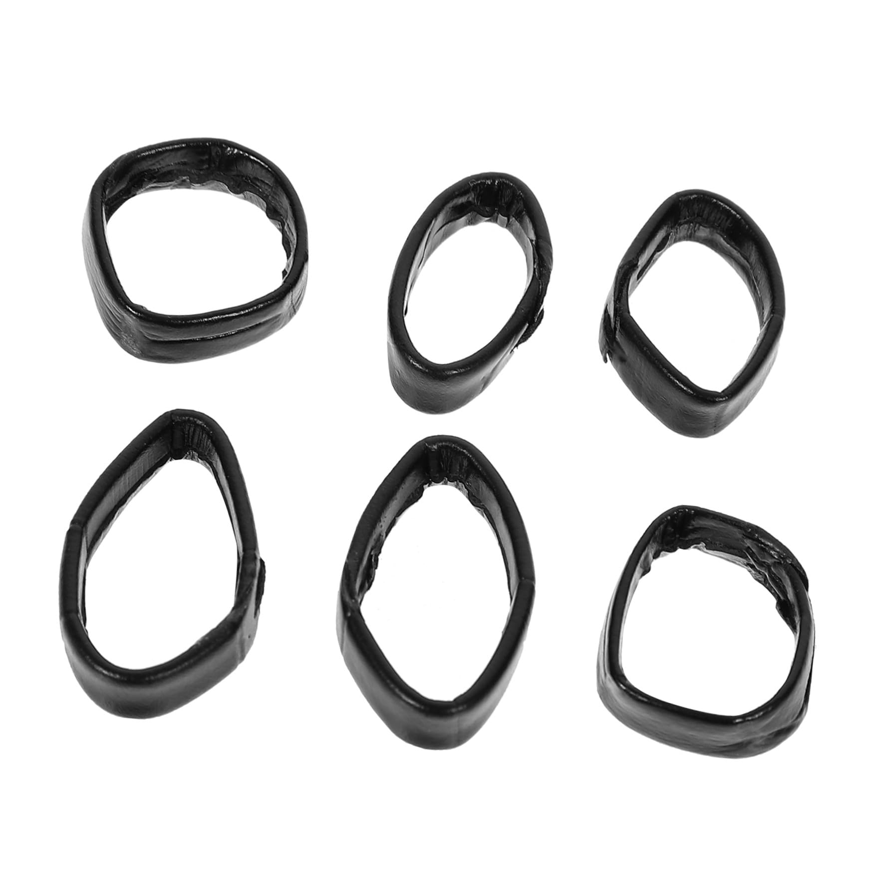 ULTECHNOVO Leather Watch Band Replacement Loop Holder 6pcs 18mm 20mm 22mm Strap Keeper Fastener Supplies - View 8 of 9