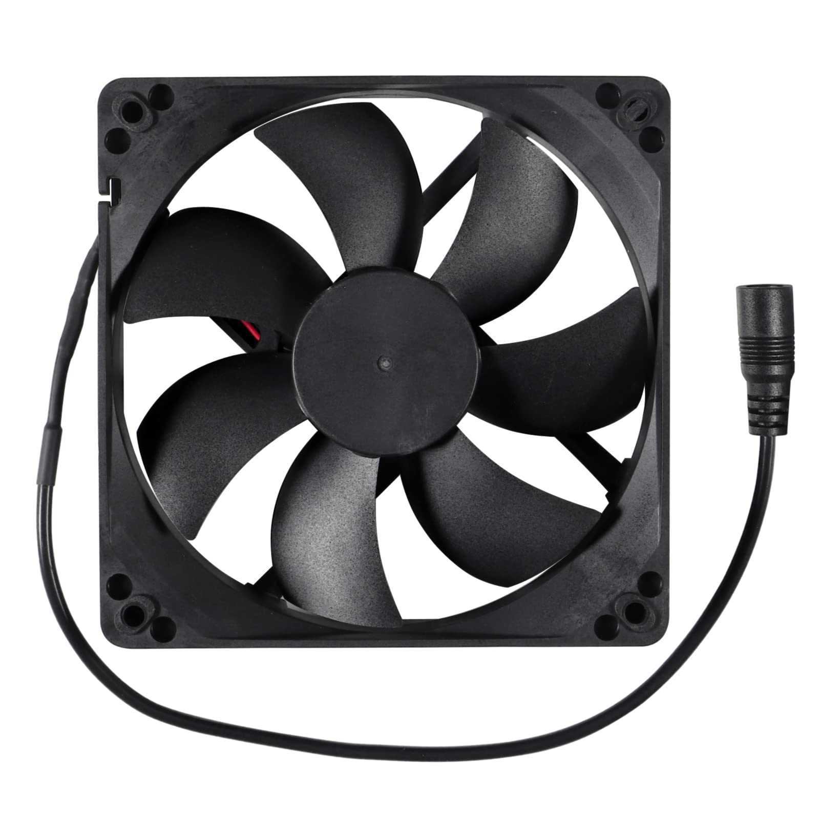 ACEIRMC 2pcs 120x25mm AC Powered Blower Cooling Fan Dual-Ball Bearings with Speed Controller for Receiver DVR PlayStation Xbox Compatible - View 6 of 7