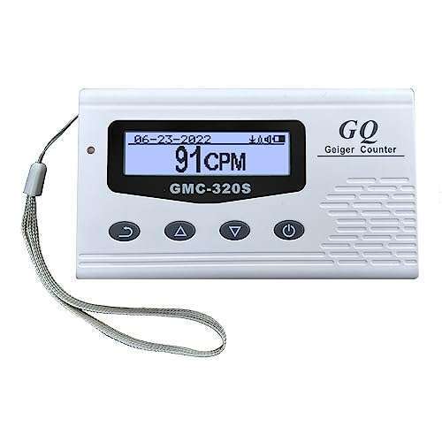 GQ Buy GQ GMC-320S Geiger Counter: Accurate Digital Radiation Detector & Dosimeter for Safety Monitoring