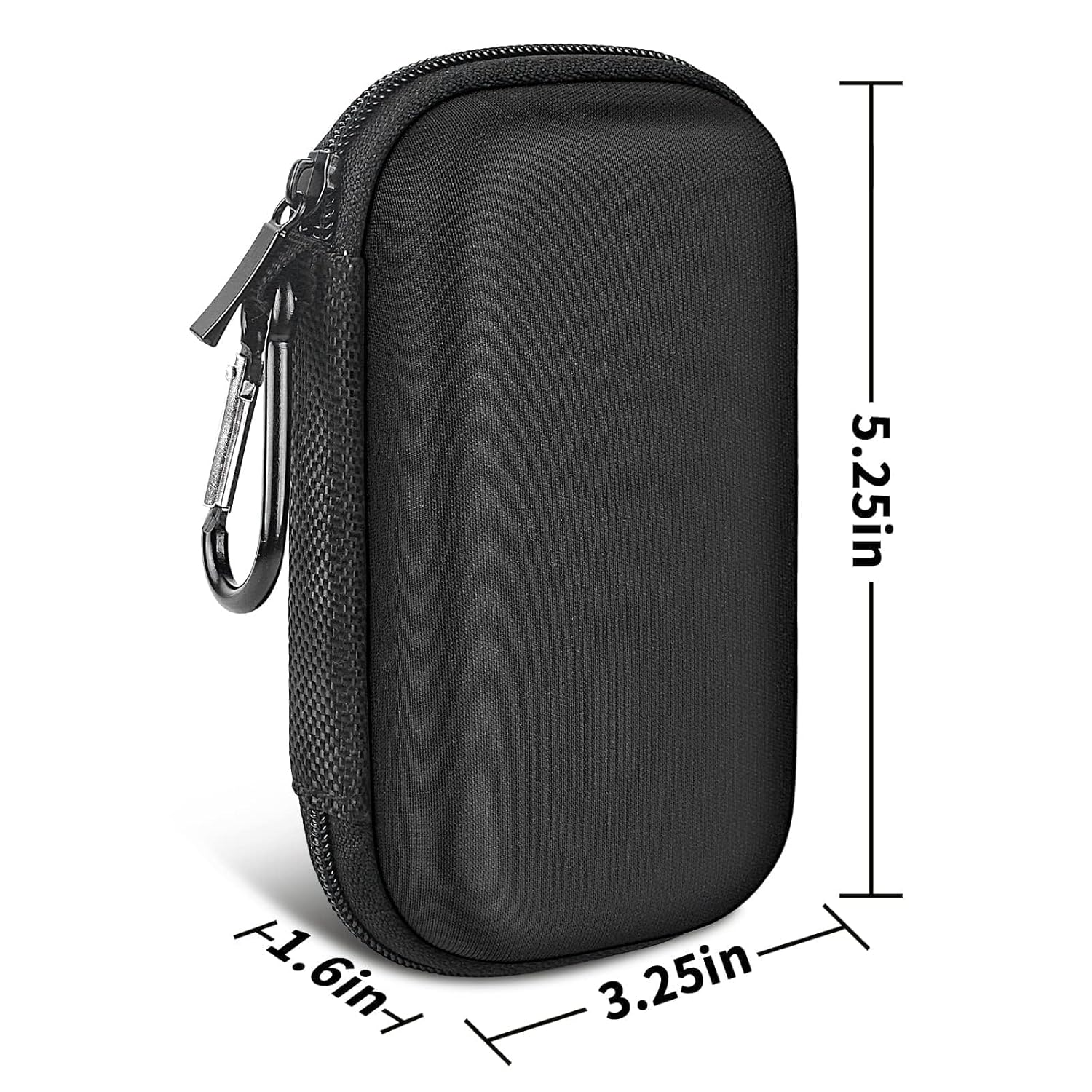 GWCASE Hard Case for SanDisk Extreme PRO 500GB 1TB 2TB 4TB Portable SSD and Crucial X8 Solid State Drive Travel Holder Black - View 5 of 9