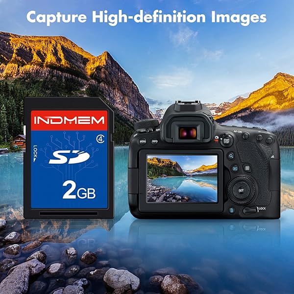 Sinobright INDMEM 5 Pack 2GB Class 4 SD Cards High Speed Flash Memory for Cameras and Devices - View 9 of 9