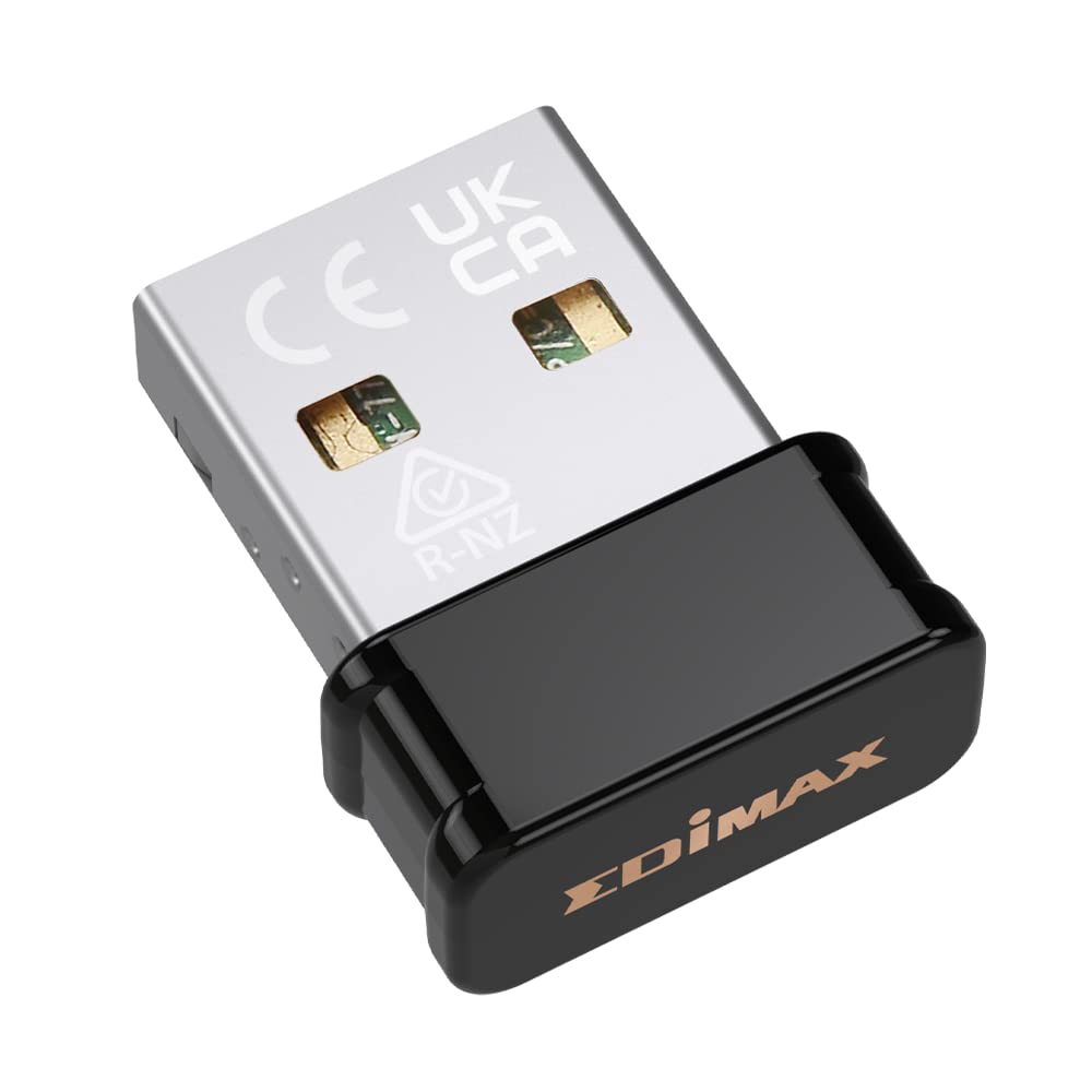 Edimax Edimax 2-in-1 Wi-Fi 4 and Bluetooth v4.2 Adapter N150 Fast Low Energy Combo USB Dongle for PC Windows 10 11 Linux EW-7611ULB V2 - View 4 of 6