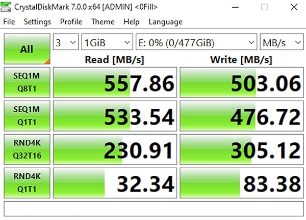 Timetec Timetec 512GB SSD 3D NAND QLC - Fast SATA III 6Gb/s Internal Drive for PC & Laptop | 550 MB/s Read Speed - View 8 of 11