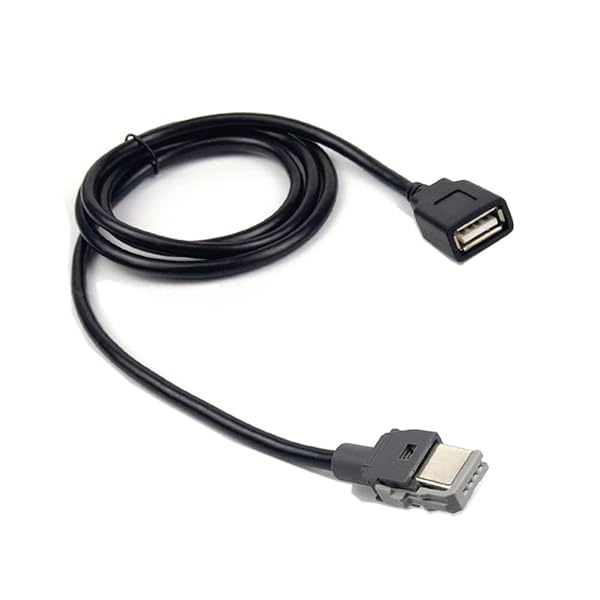 QINGRONG QINGRONG 4Pin Female to USB Female Adapter for Kia Elantra & Hyundai Tucson - Media Central Unit USB Interface - View 3 of 6