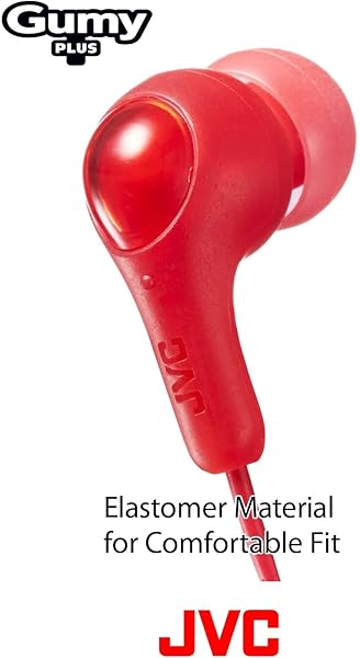 JVC JVC Gumy HAFX7GN Earbud Headphones: Powerful Sound, Comfortable Fit, Eco-Friendly Packaging - Green - View 6 of 8