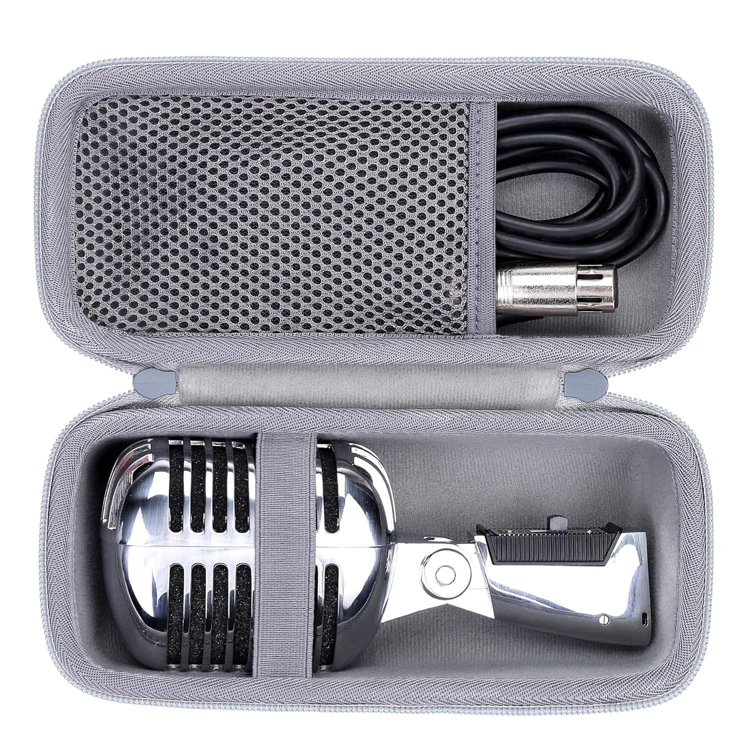 Aenllosi Aenllosi Hard Carrying Case for Shure Super 55 Deluxe Vocal Microphone Case Only - View 4 of 9