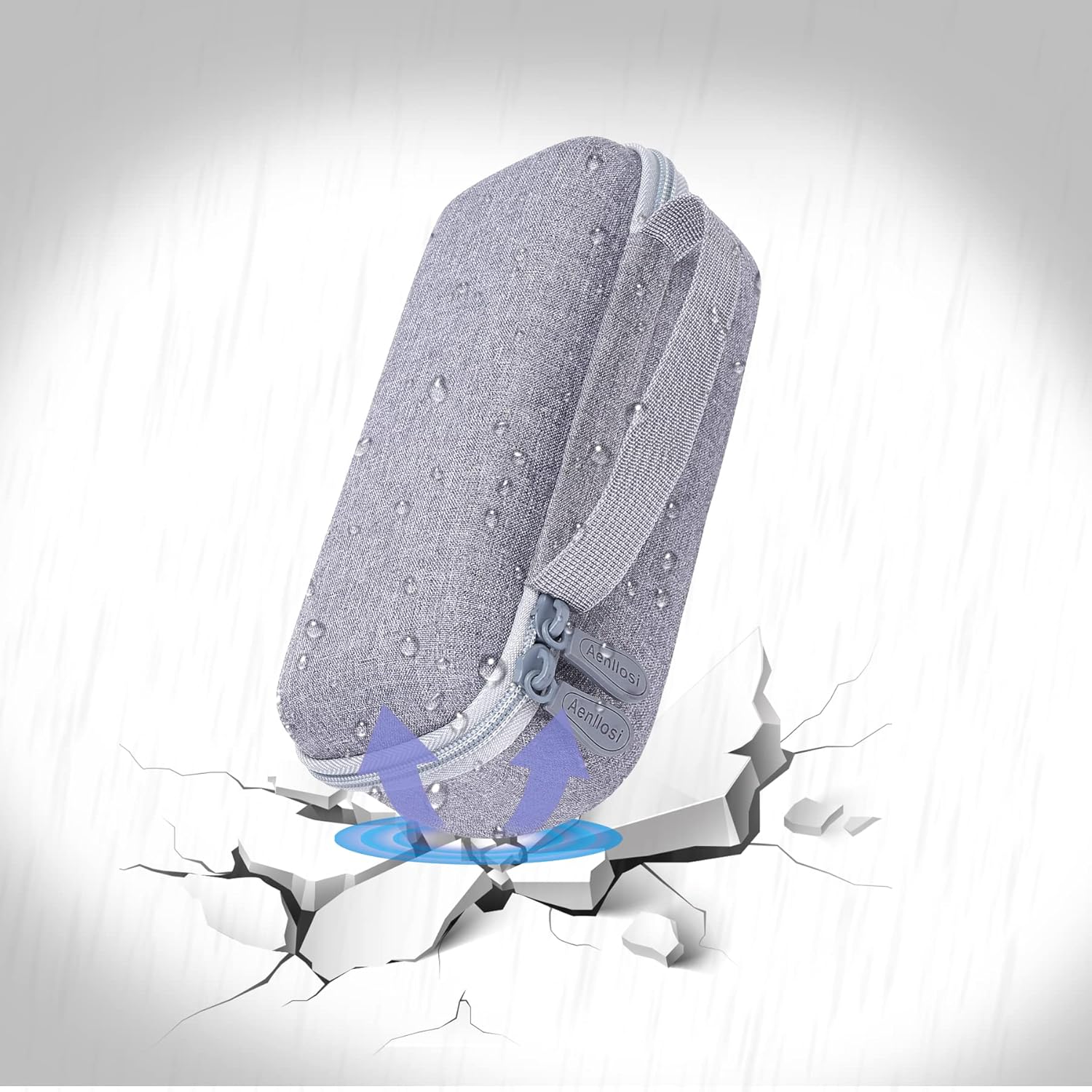 Aenllosi Aenllosi Hard Carrying Case for Shure Super 55 Deluxe Vocal Microphone Case Only - View 6 of 9