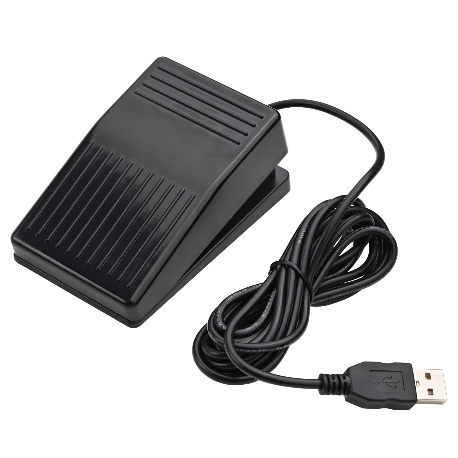 iKKEGOL USB Foot Pedal Programmable Footswitch for Gaming and Transcription One Key Control for Mouse and Keyboard - View 9 of 9