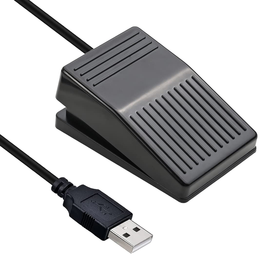 iKKEGOL USB Foot Pedal Programmable Footswitch for Gaming and Transcription One Key Control for Mouse and Keyboard