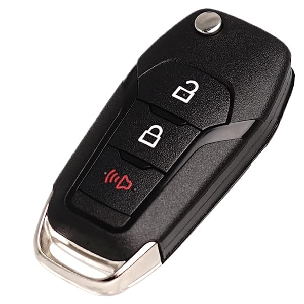 SUPALAND Supaland Flip Key Fob Replacement for Ford F150 F250 F350 Explorer Ecosport Ranger Bronco Maverick Escape Keyless Entry Remote 2015-2023 - View 10 of 11