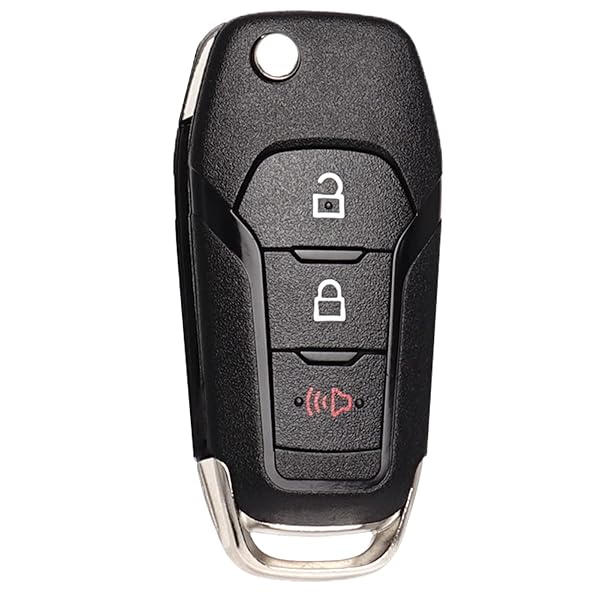 SUPALAND Supaland Flip Key Fob Replacement for Ford F150 F250 F350 Explorer Ecosport Ranger Bronco Maverick Escape Keyless Entry Remote 2015-2023