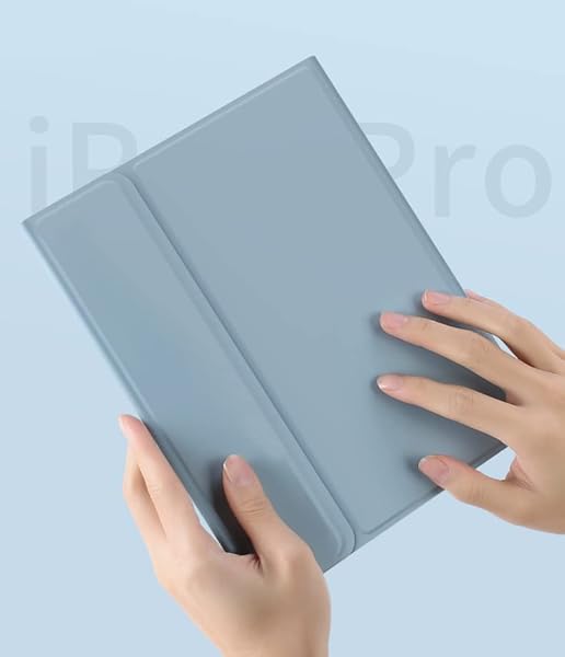 kaitesi Kaitesi Keyboard Case for iPad Air 11 inch and Pro 11 inch with Detachable Touchpad Color Keyboard in Light Pink - View 9 of 9