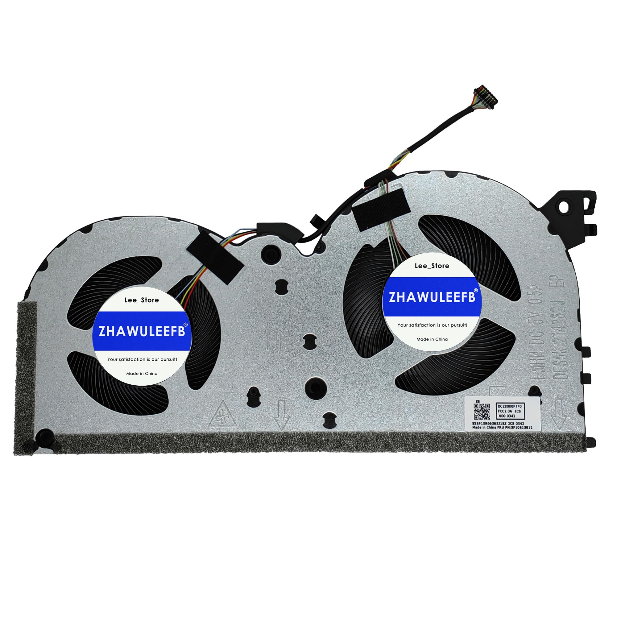 ZHAWULEEFB Replacement Laptop CPU Cooling Fan for Lenovo IdeaPad Gaming 3i 15IMH05 Creator 5-15IMH05 Series DFS5K12114262J DC28000F7F0