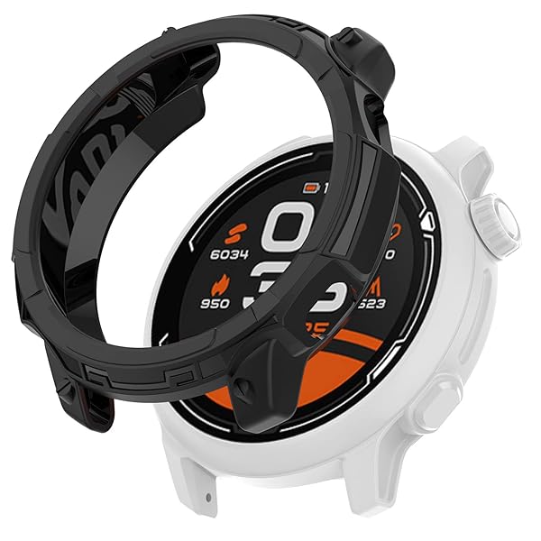 MOTONG TPU Protective Case for Coros Pace 2 - Durable Watch Cover by MOTONG (Black) - View 2 of 7