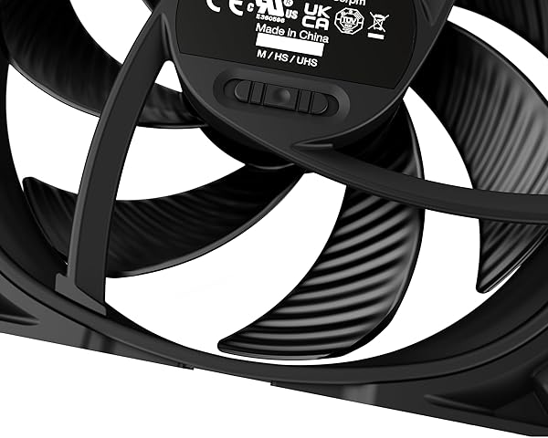 be quiet! be quiet! Silent Wings Pro 4 120mm PWM Fan - Low Noise, 3000 RPM, 4-Pin Cooling Solution - View 4 of 5