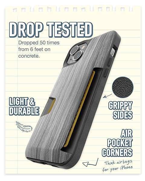 Smartish Smartish iPhone 14 Plus Wallet Case - Wallet Slayer Vol. 1 with Hidden Card Slot & Drop Protection - View 4 of 7