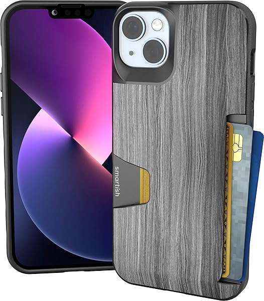 Smartish Smartish iPhone 14 Plus Wallet Case - Wallet Slayer Vol. 1 with Hidden Card Slot & Drop Protection - View 2 of 7