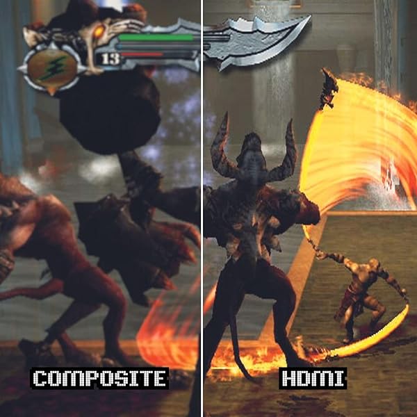 TNP Products Upgrade Your Gaming: TNP PS2 HDMI Converter - AV Adapter for PlayStation 2/3 HD Upscaling - View 7 of 10