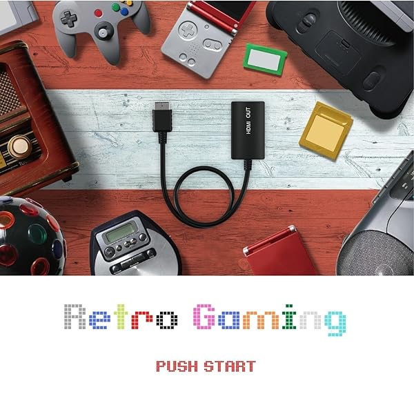 TNP Products Upgrade Your Gaming: TNP PS2 HDMI Converter - AV Adapter for PlayStation 2/3 HD Upscaling - View 10 of 10