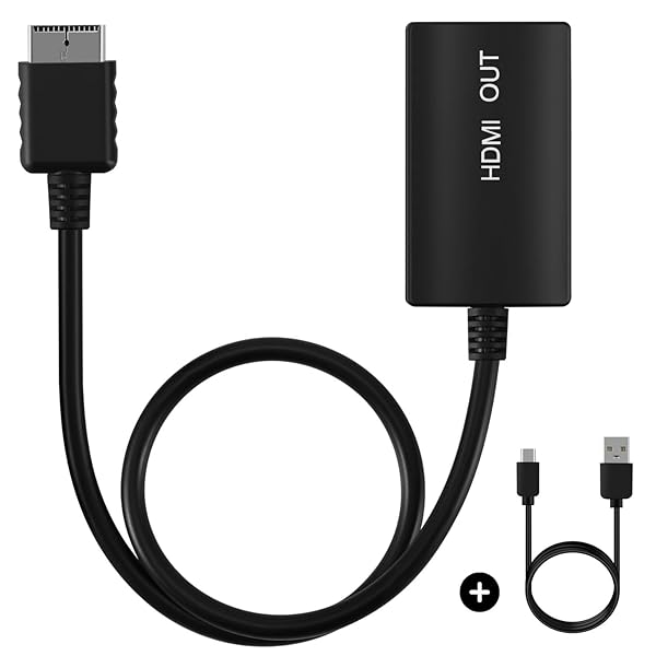 TNP Products Upgrade Your Gaming: TNP PS2 HDMI Converter - AV Adapter for PlayStation 2/3 HD Upscaling - View 2 of 10