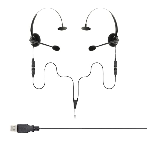 Project Telecom Project Telecom USB-A & USB-C Headset Splitter Bundle for Teams, Zoom, Webex - Noise Cancelling, 2 Users, Ideal for Training & Coaching - View 2 of 8