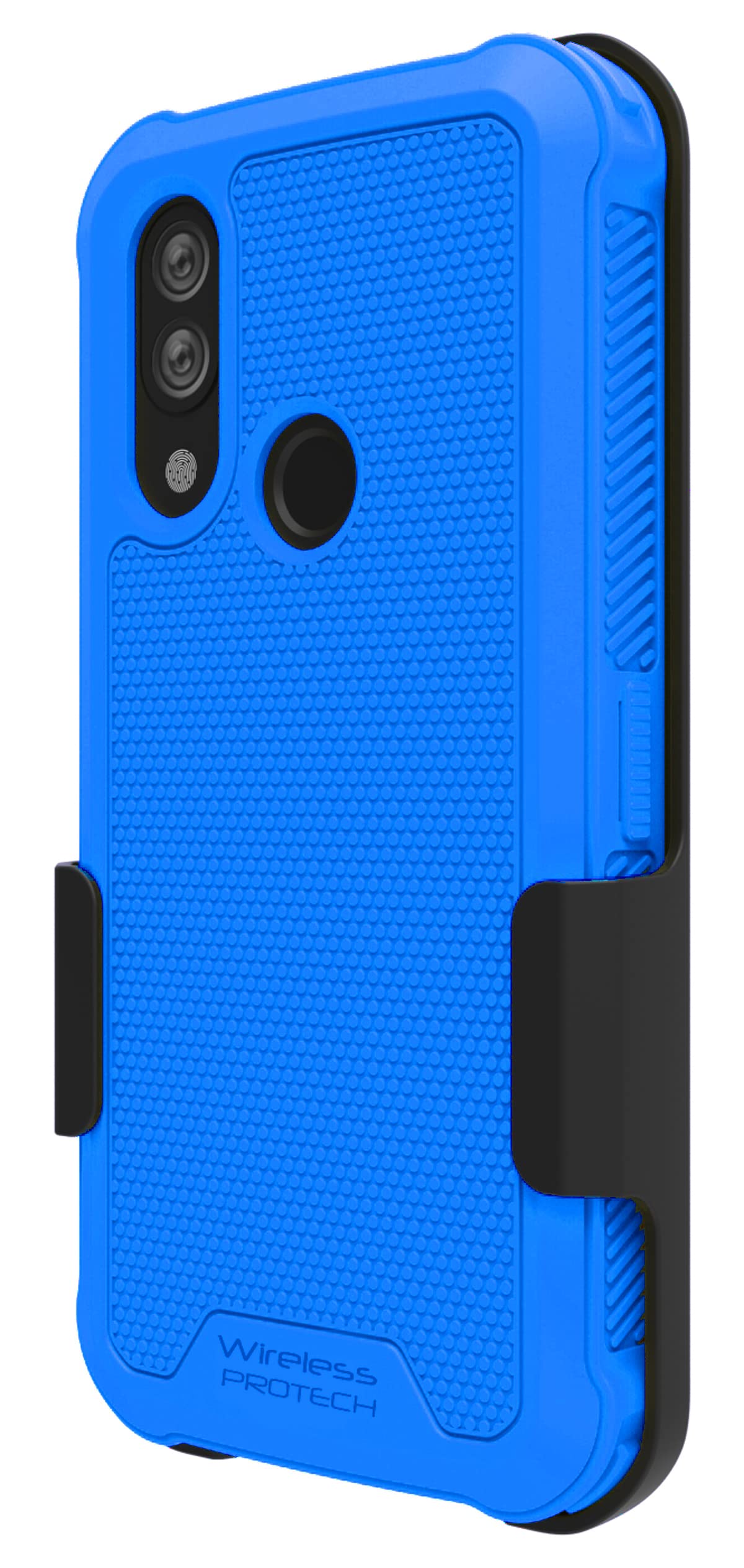 Wireless ProTech Case for CAT S62 S62 PRO with Rotating Belt Clip Holster Durable Flexible Protective Combo Royal Blue - View 3 of 9